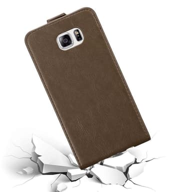 Samsung Galaxy NOTE 5 Flipfodral Skal (Brun)