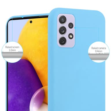 Skal Samsung Galaxy A73 5G Fodral Case (Blå)