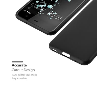 Skal HTC U PLAY Fodral Case (Svart)