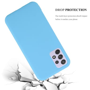 Skal Samsung Galaxy A73 5G Fodral Case (Blå)