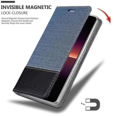 Sony Xperia L4 Plånboksfodral Skal (Blå)