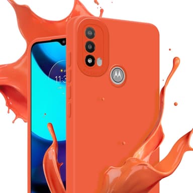 Motorola MOTO E20 Skal Fodral Case (Orange)
