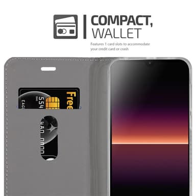 Sony Xperia L4 Plånboksfodral Skal (Blå)