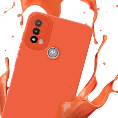Motorola MOTO E20 Skal Fodral Case (Orange)