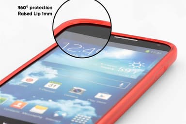 Huawei G8 MINI / Enjoy 5S Skal Fodral Case (Röd)