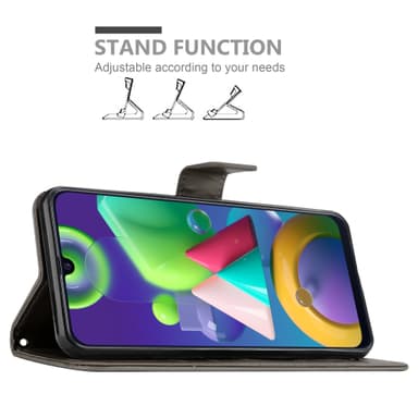 Samsung Galaxy M31 Plånboksfodral Skal (Grå)