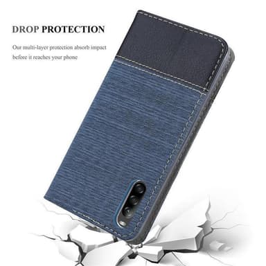 Sony Xperia L4 Plånboksfodral Skal (Blå)