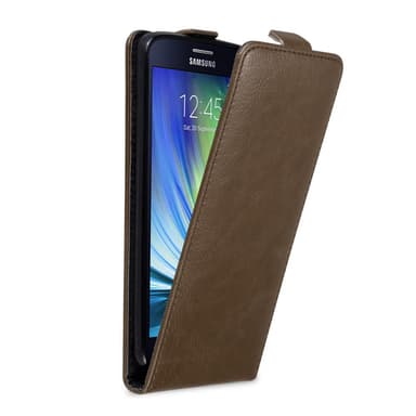Samsung Galaxy A8 2015 Flipfodral Skal (Brun)