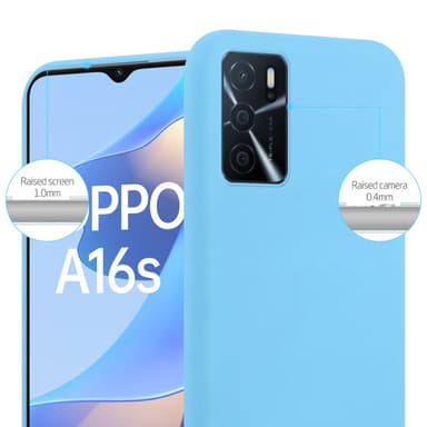 Skal Oppo A16s / A54s Fodral Case (Blå)