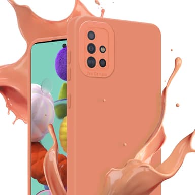 Samsung Galaxy A51 4G / M40s Skal Fodral Case (Orange)