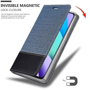 Xiaomi RedMi 10 Plånboksfodral Skal (Blå)