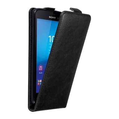 Sony Xperia M4 AQUA Flipfodral Skal (Svart)