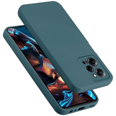 Xiaomi Poco X5 Pro 5G Skal Fodral Case (Grön)