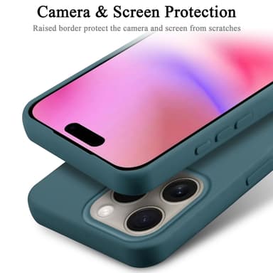 iPhone 16 PRO Skal Fodral Case (Grön)