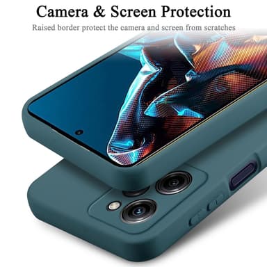 Xiaomi Poco X5 Pro 5G Skal Fodral Case (Grön)