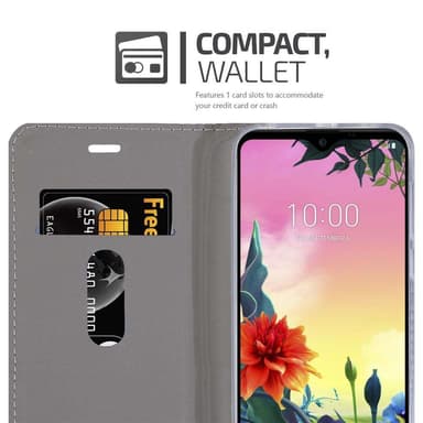 LG K50S Plånboksfodral Skal (Grå)