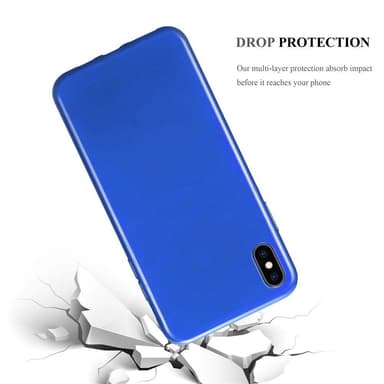 iPhone XS MAX Skal Fodral Case (Blå)