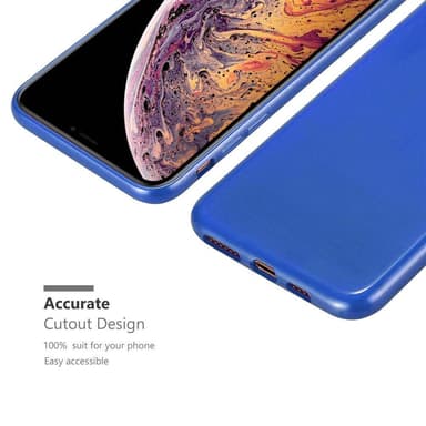 iPhone XS MAX Skal Fodral Case (Blå)