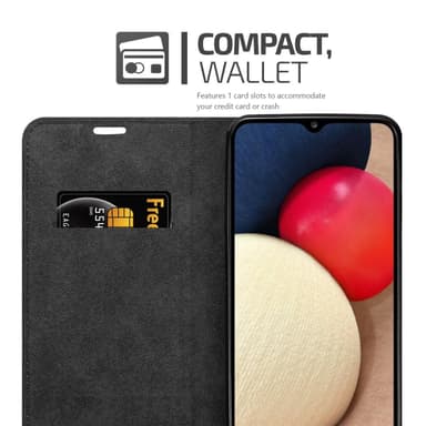 Samsung Galaxy A02s Skal Fodral Case (Röd)