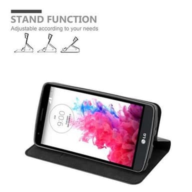 LG G3 STYLUS Skal Fodral Case (Svart)
