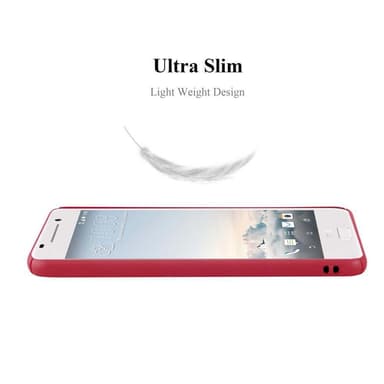 HTC ONE A9 Skal Fodral Case (Röd)