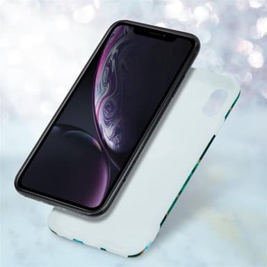 iPhone XR Plånboksfodral Skal (Grön)