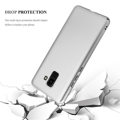 Samsung Galaxy J6 2018 Skal Fodral Case (Silver)