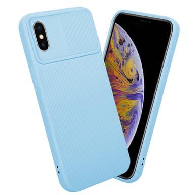 Skal iPhone XS MAX Fodral Case (Blå)