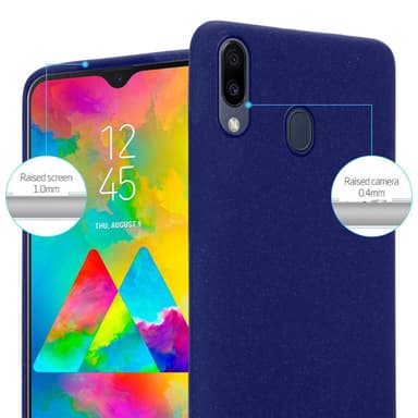 Skal Samsung Galaxy M20 Fodral Case (Blå)
