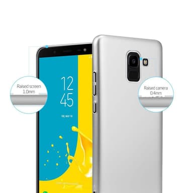 Samsung Galaxy J6 2018 Skal Fodral Case (Silver)
