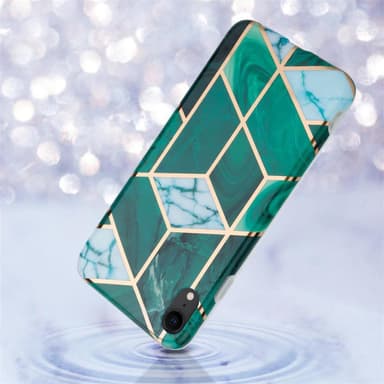 iPhone XR Plånboksfodral Skal (Grön)