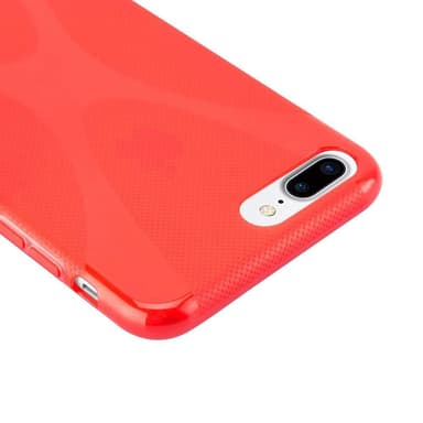 iPhone 7 PLUS / 7S PLUS / 8 PLUS Skal Fodral Case (Röd)