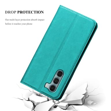 Motorola MOTO G200 5G Skal Fodral Case (Turkos)