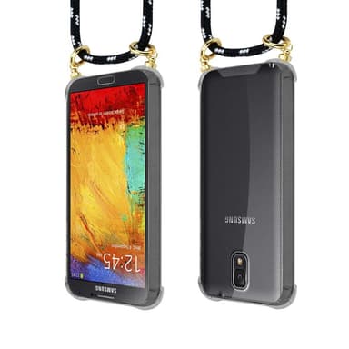 Samsung Galaxy NOTE 3 Skal Fodral Kedja (Svart)