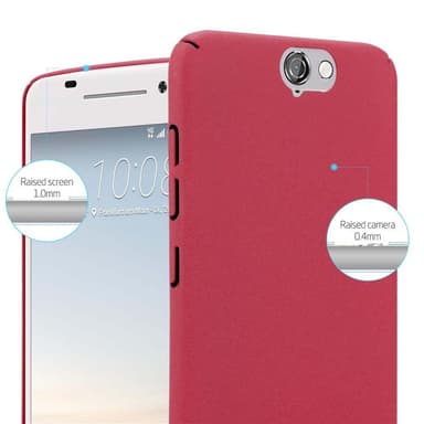 HTC ONE A9 Skal Fodral Case (Röd)