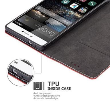 Huawei P8 Skal Fodral Case (Röd)