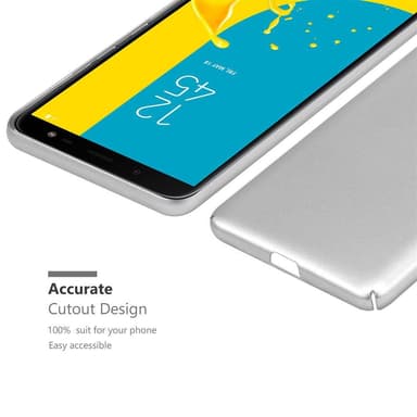 Samsung Galaxy J6 2018 Skal Fodral Case (Silver)