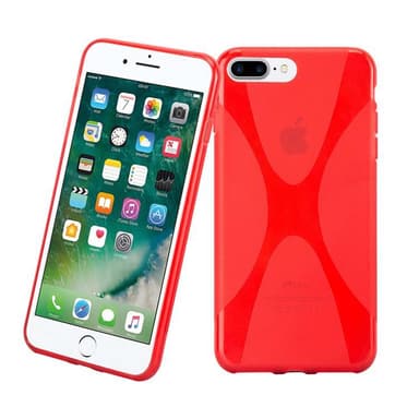 iPhone 7 PLUS / 7S PLUS / 8 PLUS Skal Fodral Case (Röd)