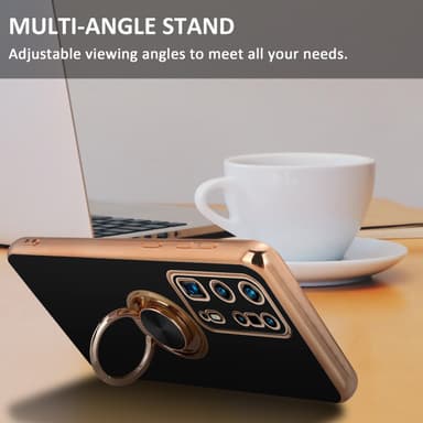 Huawei P40 PRO+ Skal Fodral Case (Svart)