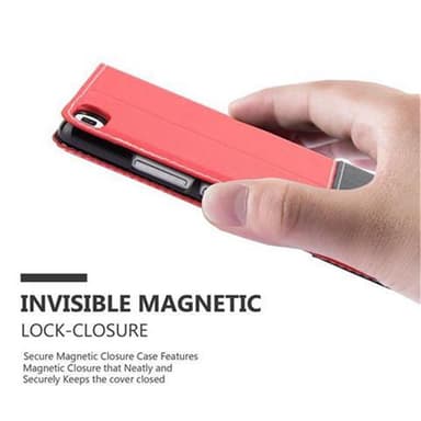 Huawei P8 Skal Fodral Case (Röd)