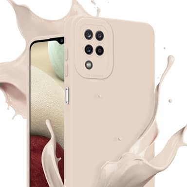 Samsung Galaxy A12 / M12 Skal Fodral Case (Rosa)