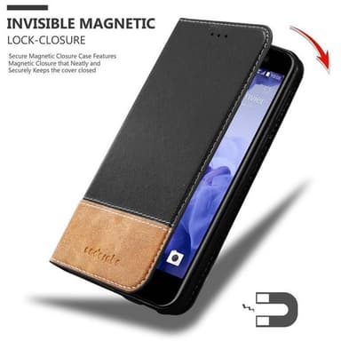 HTC U PLAY Skal Fodral Case (Svart)