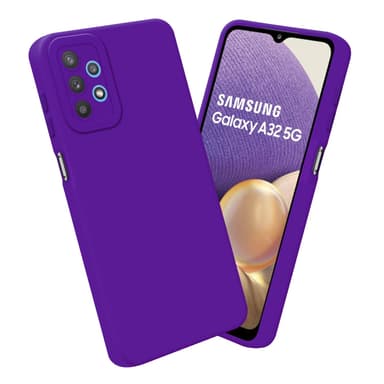 Samsung Galaxy A32 5G Skal Fodral Case (Lila)