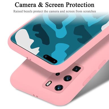 Huawei P40 PRO / P40 PRO+ Skal Fodral Case (Rosa)