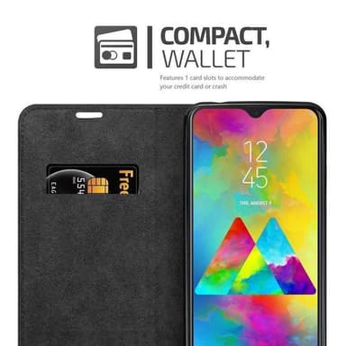 Samsung Galaxy M20 Skal Fodral Case (Brun)