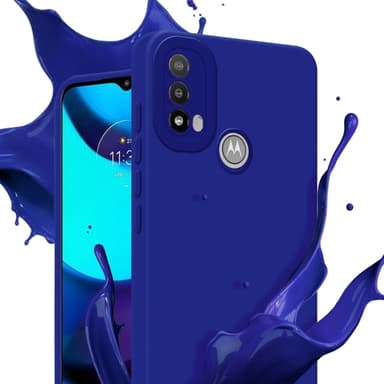 Motorola MOTO E20 Skal Fodral Case (Blå)