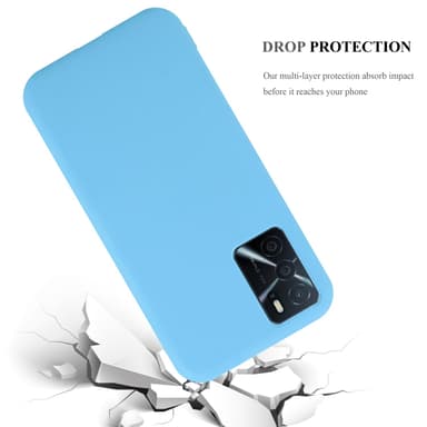 Skal Oppo A16s / A54s Fodral Case (Blå)
