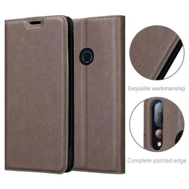 HTC Desire 19 PLUS Skal Fodral Case (Brun)