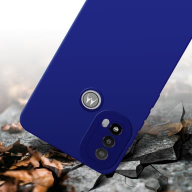 Motorola MOTO E20 Skal Fodral Case (Blå)