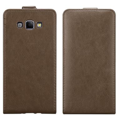 Samsung Galaxy A8 2015 Flipfodral Skal (Brun)